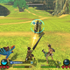 A turn-based battle scene from Monster Hunter Stories 2: Wings of Ruin.